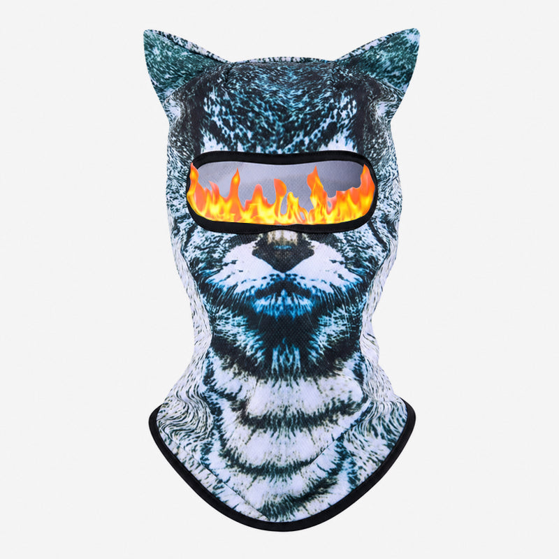🐾 Masque à motif animalier ludique