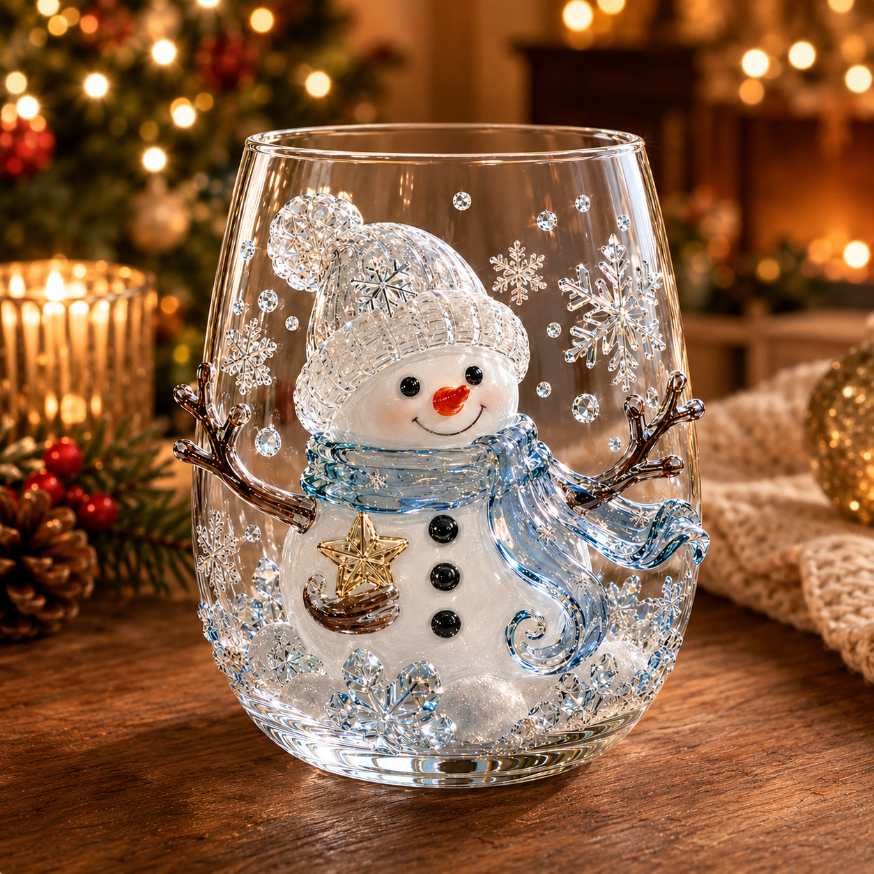 💥Collection de cadeaux de Noël : verres en verre magiques✨