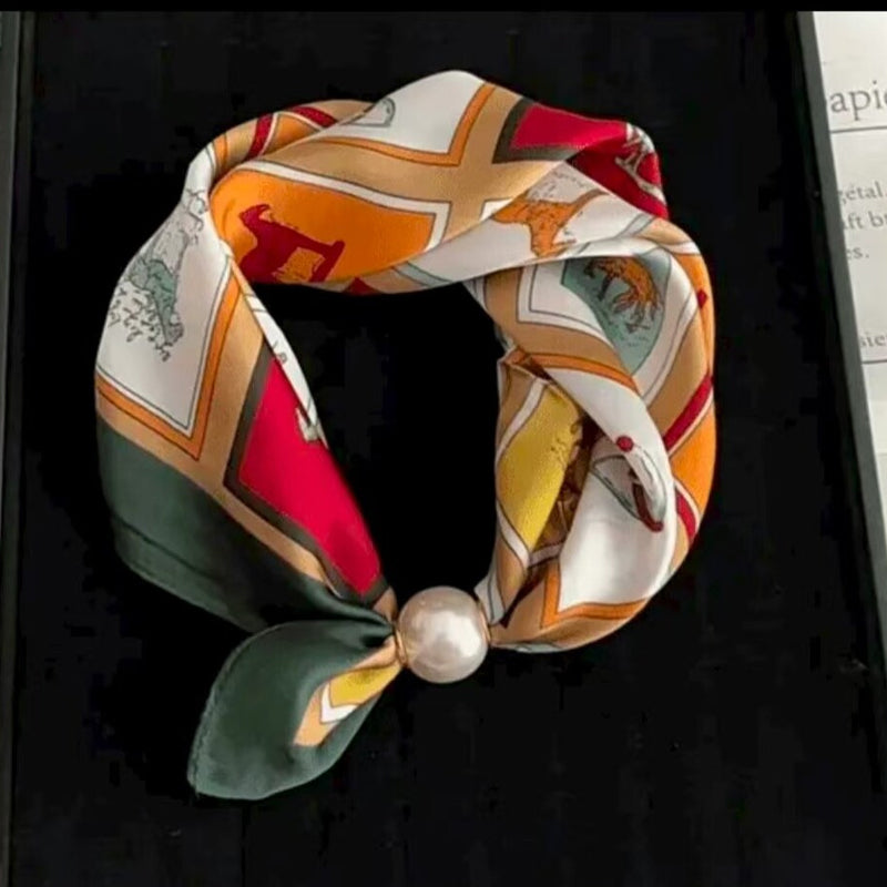 🤍 Collier avec rangée de perles et fermoir magnétique – Fermoir magnétique, prêt en quelques secondes !✨📦