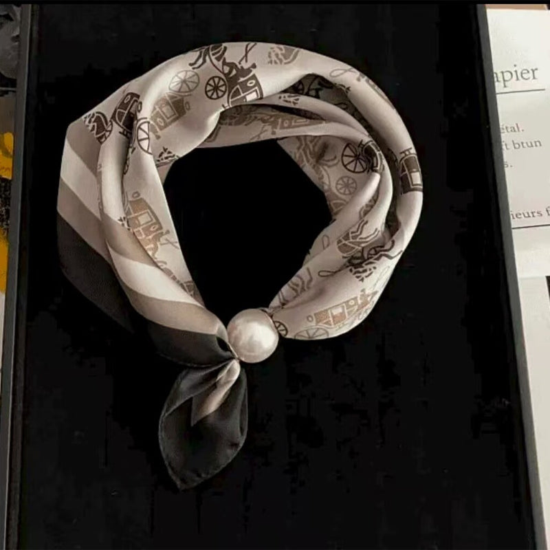 🤍 Collier avec rangée de perles et fermoir magnétique – Fermoir magnétique, prêt en quelques secondes !✨📦