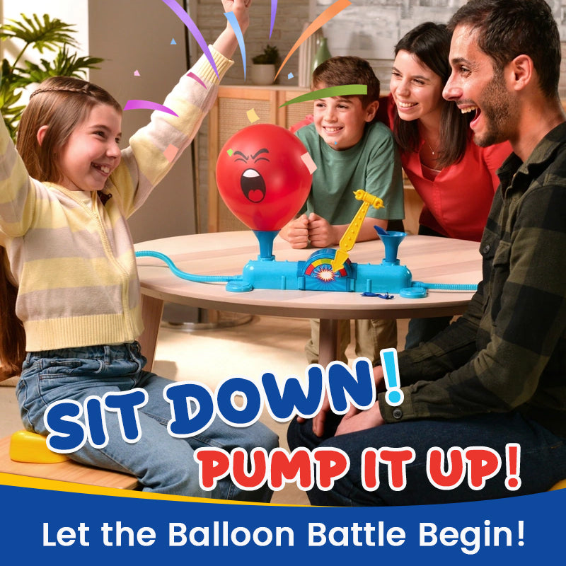 « Sit Inflate Pop ! » — Un jeu de société hilarant sur le thème d'une bataille de ballons