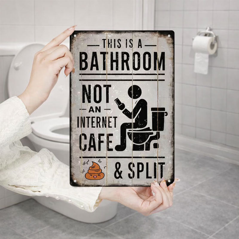 🚽 Tämä on kylpyhuone, ei nettikahvila
