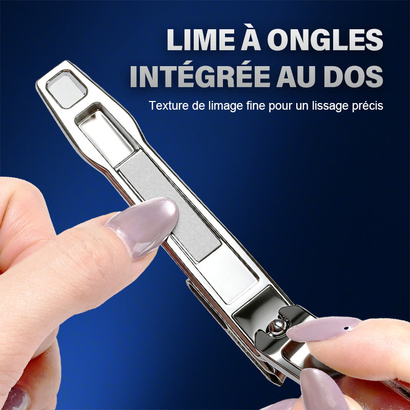 Pince à ongles rotative à 360 degrés en acier inoxydable multi
