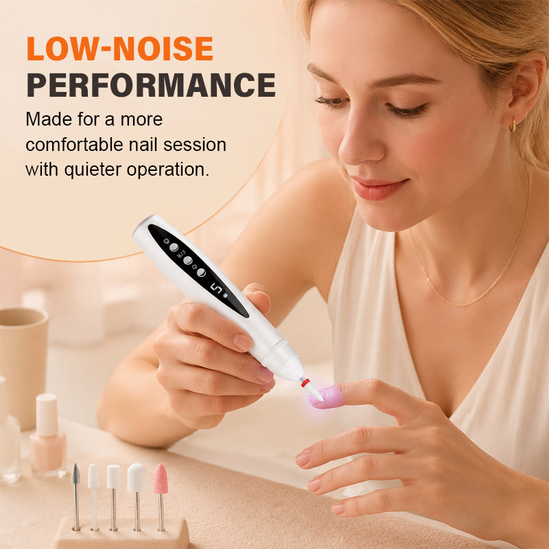💅 Perceuse à ongles 2-en-1 portable et lampe à gel UV