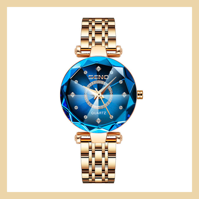 💖Montre pour femme Starry en acier inoxydable🎁