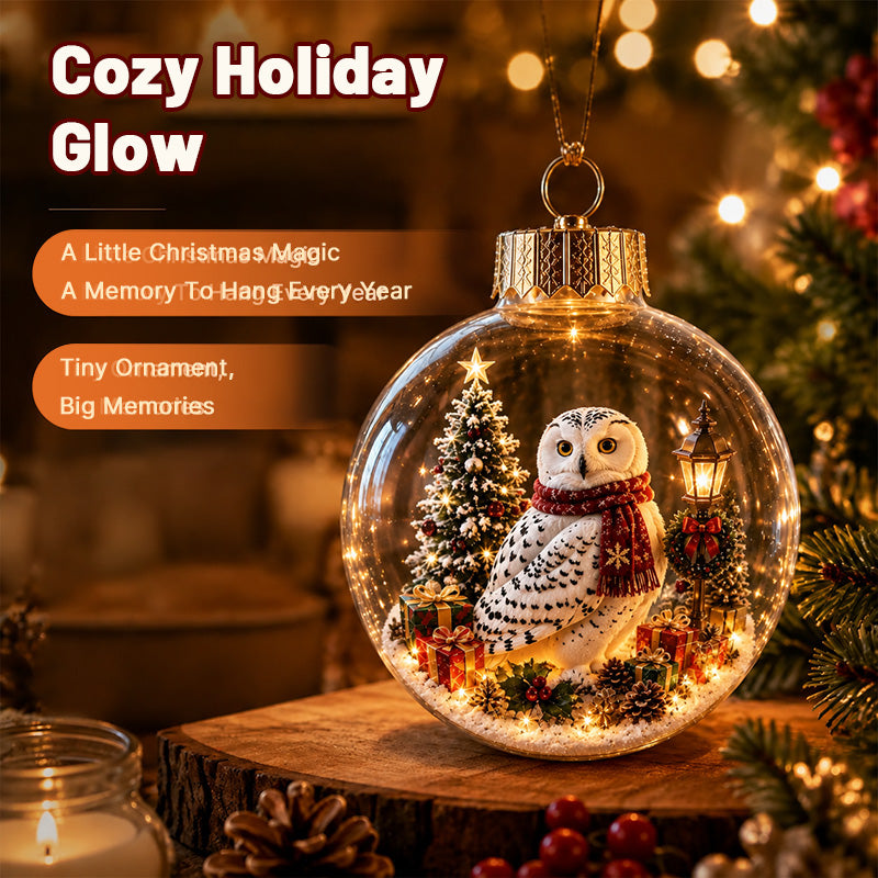 🎄Boule de cristal de Noël sur le thème des animaux