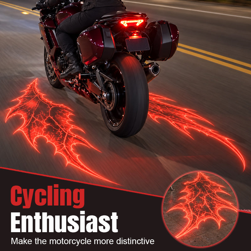Projecteurs au sol « Devil Wing » pour moto