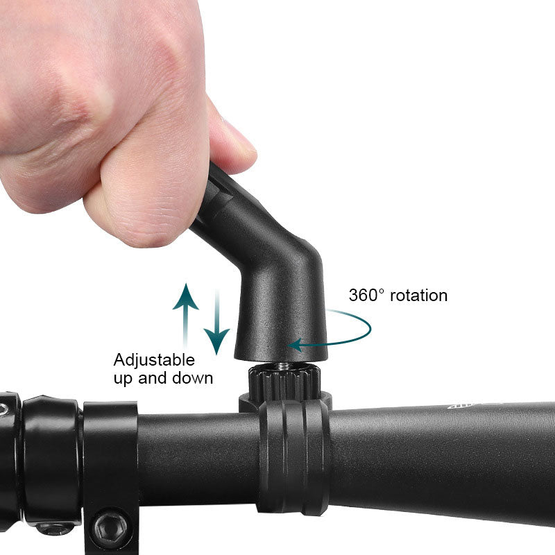 Rétroviseur rétractable anti-éblouissement pour vélo