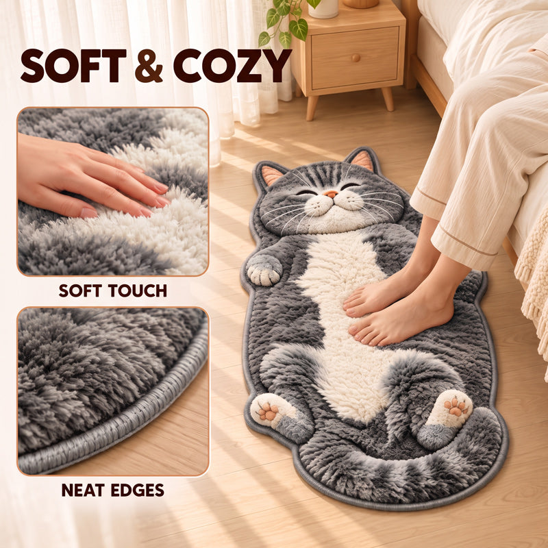 Tapis de sol en forme de chat