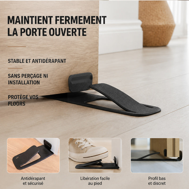 🚪 Butée de Porte Multifonctionnelle Dissimulée