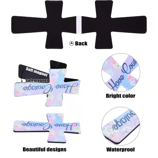 📖magnetic cross bookmarks - Cadeau parfait pour les études bibliques, les enseignants et les étudiants 🌸✝️
