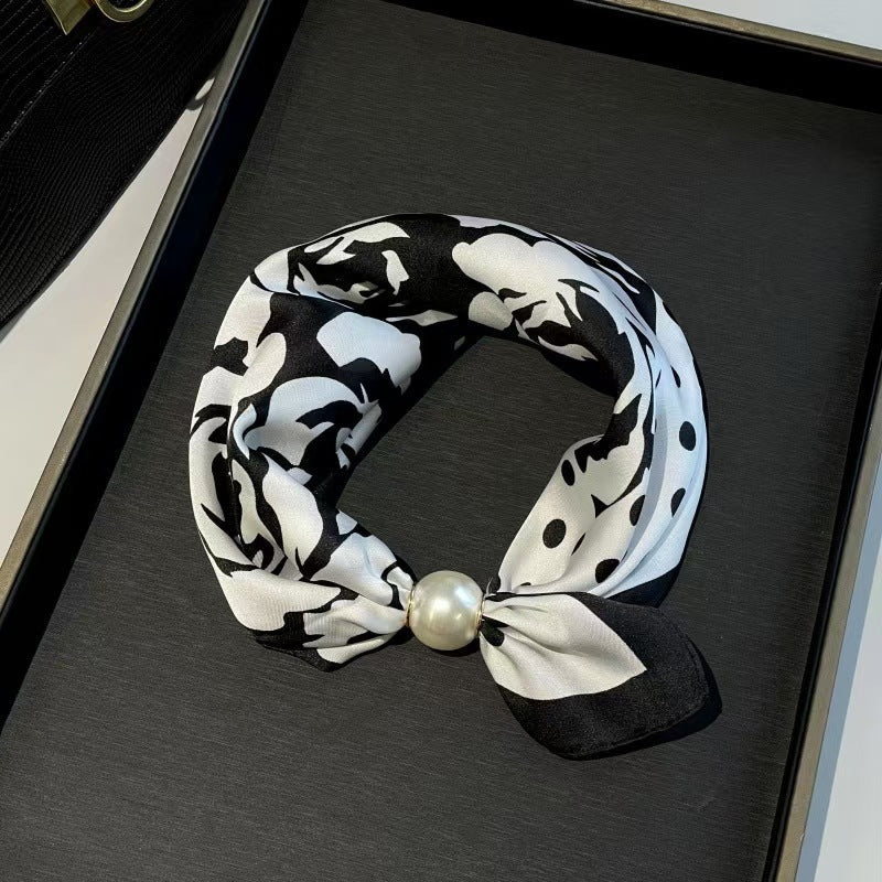 🤍 Collier avec rangée de perles et fermoir magnétique – Fermoir magnétique, prêt en quelques secondes !✨📦