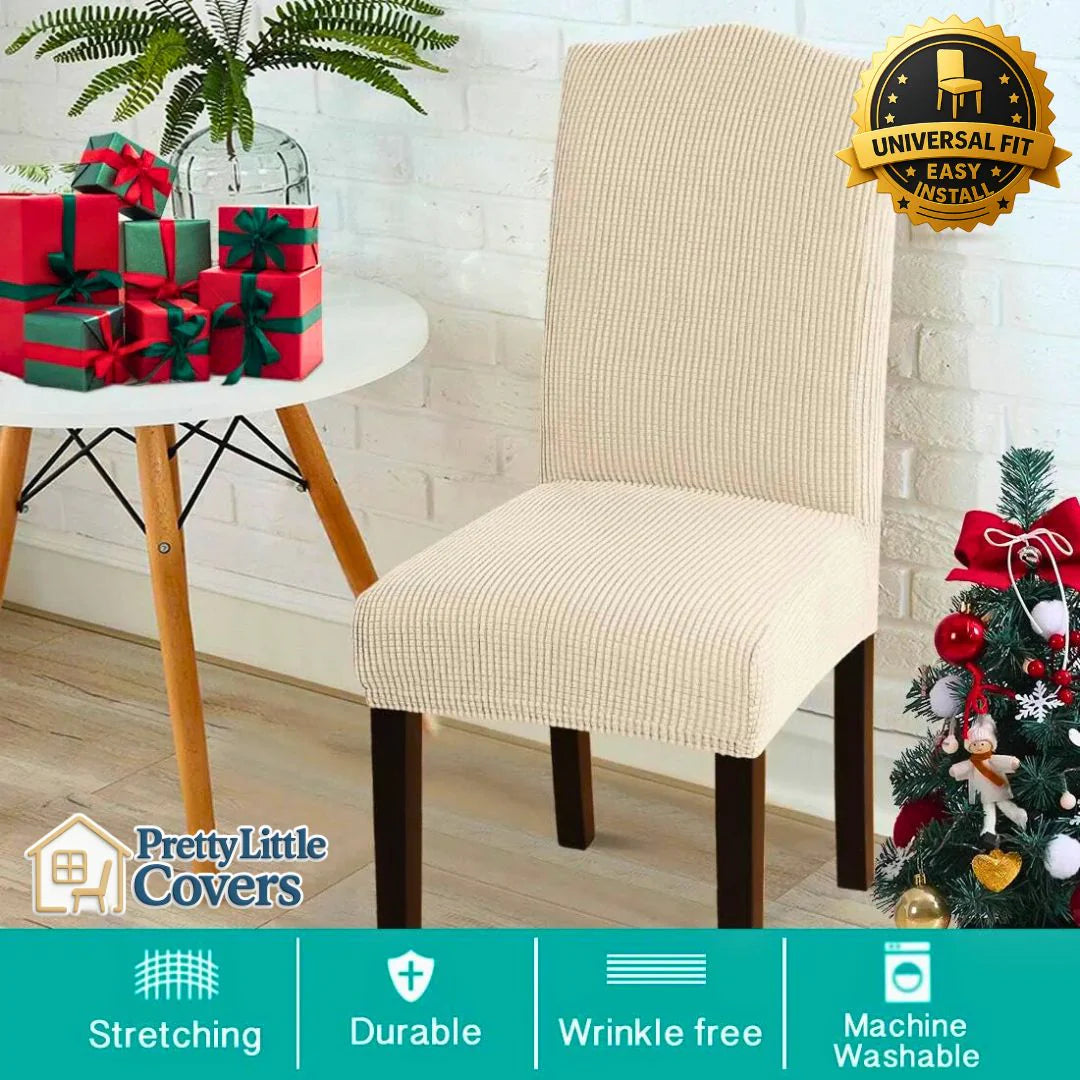🪑Housses de chaise : redonnez instantanément un coup de jeune à une vieille chaise !