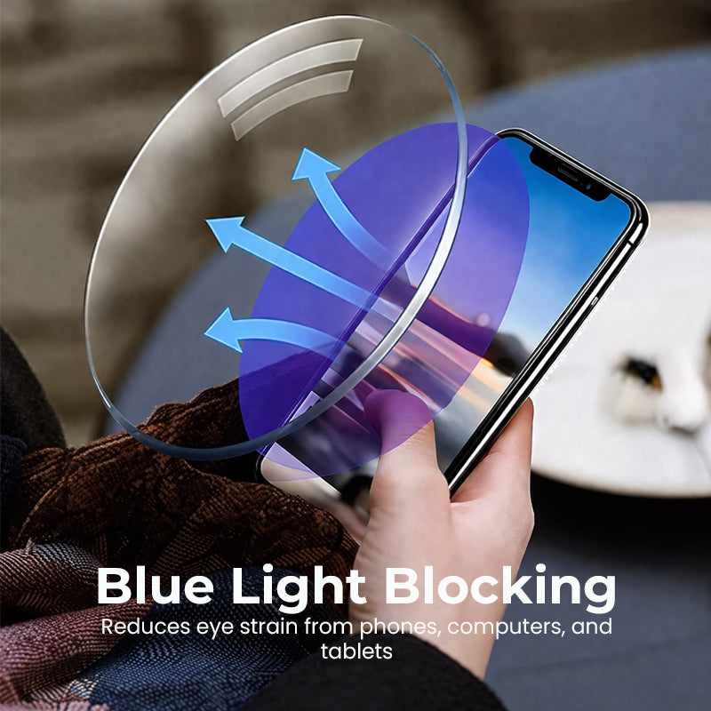 👓Lunettes photochromiques – Teinte automatique, protection UV400 et filtrage de la lumière bleue