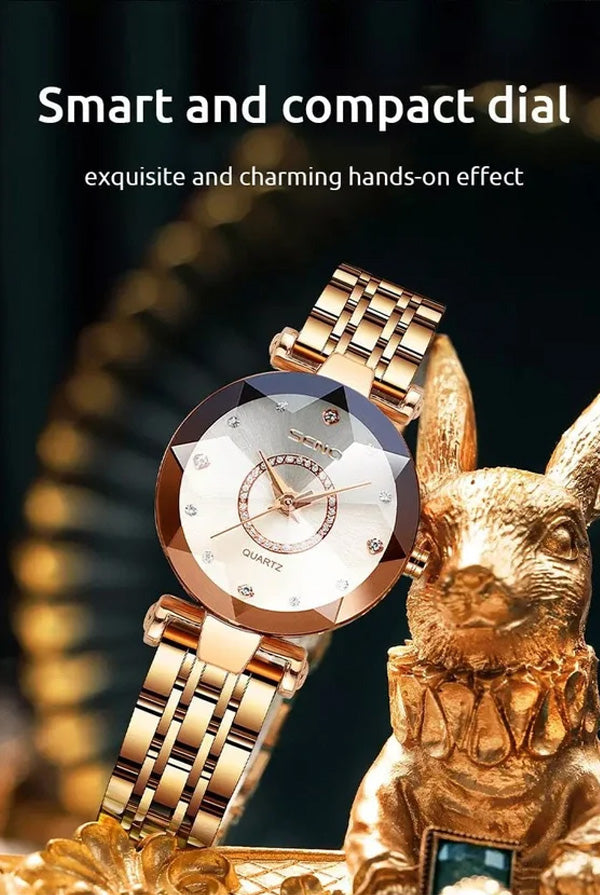 💖Montre pour femme Starry en acier inoxydable🎁