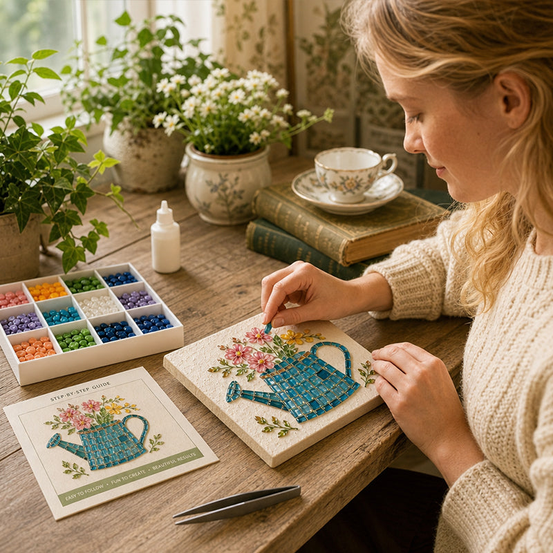 Kit de mosaïque « Arrosoir »