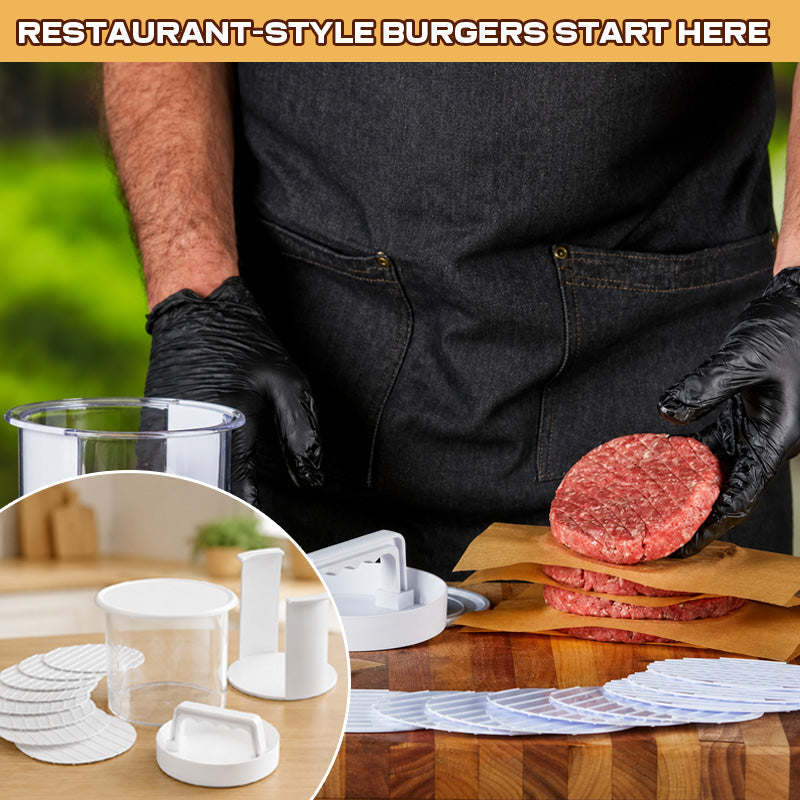 🍔 Machine à galettes de hamburger pour préparer facilement des hamburgers maison
