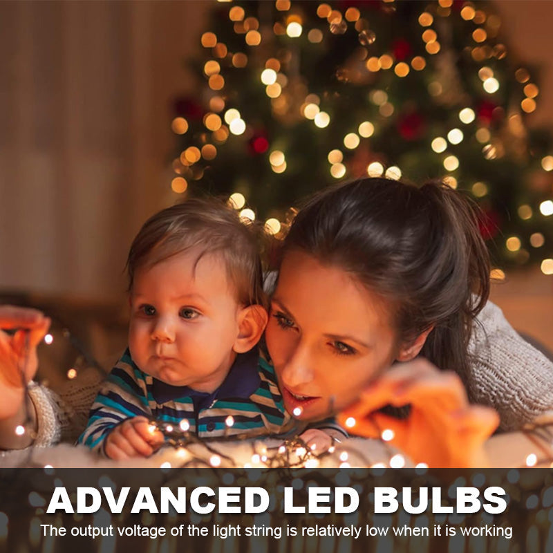 🎄 LED Ring Five-pointed Star Christmas Tree Light 🎄 (Anneau LED avec étoile à cinq branches)