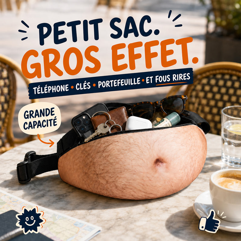 😂 Le Dadbag : le sac banane qui ne passe jamais inaperçu