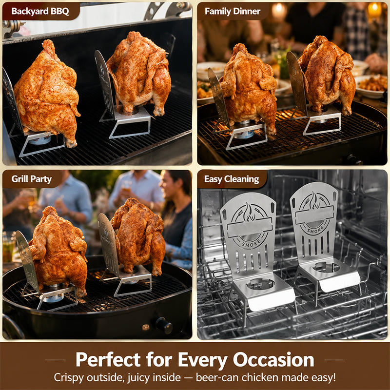 Chaise « Poulet rôti à la canette de bière »