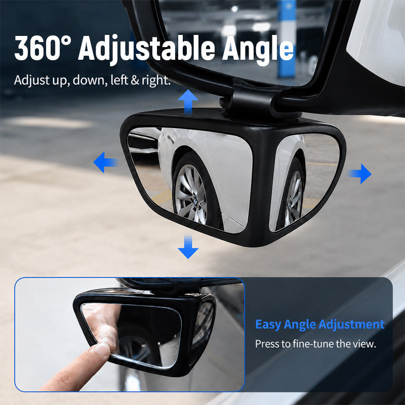 🚗 Rétroviseur grand angle à 360° pour angle mort