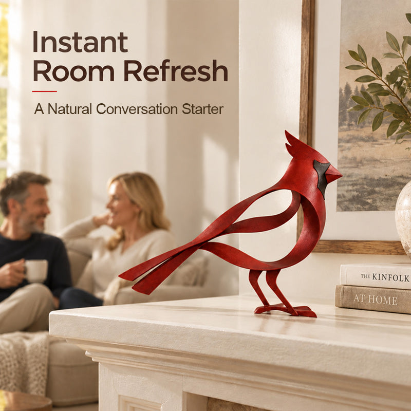 🕊️Sculpture d'oiseau en métal pour la décoration d'intérieur