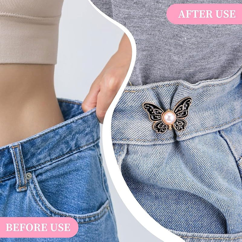 Boucle de taille « Papillon perlé » 🦋