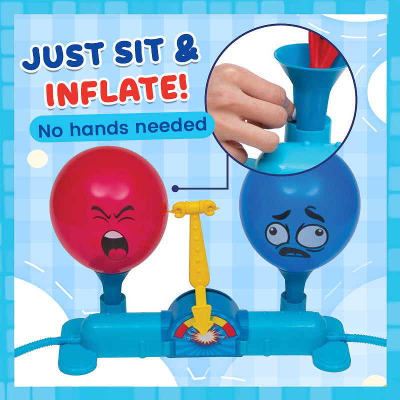 « Sit Inflate Pop ! » — Un jeu de société hilarant sur le thème d'une bataille de ballons