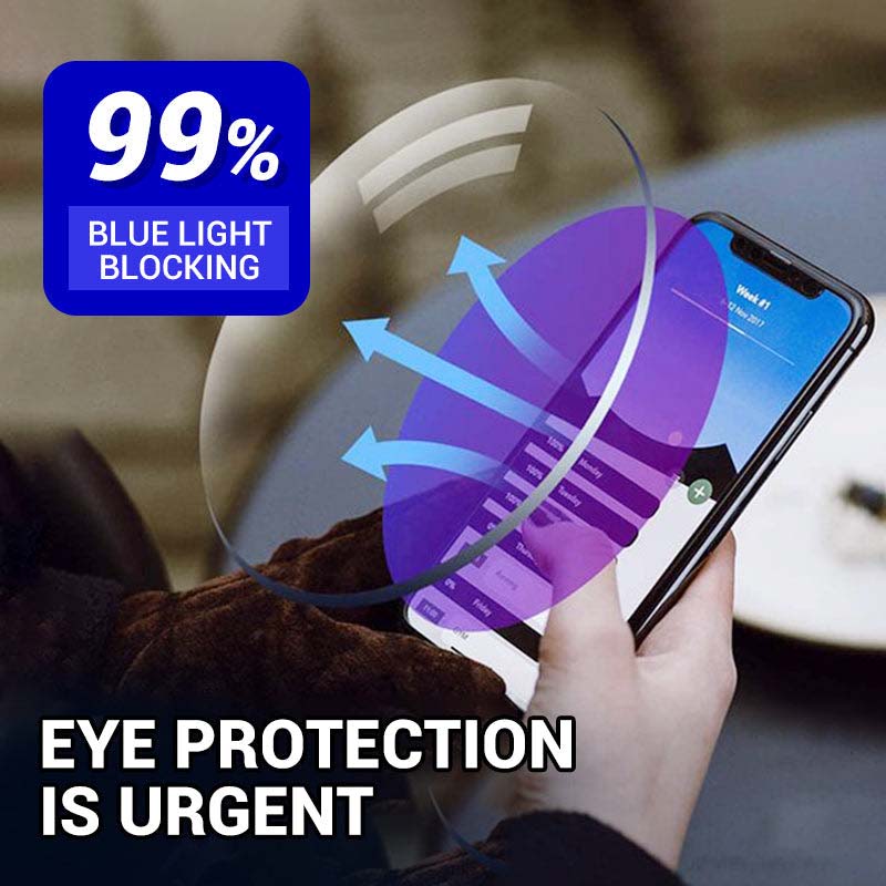 LUNETTES DE LECTURE HAUTE RÉSISTANCE BLOQUANT LA LUMIÈRE BLEUE, À DOUBLE USAGE