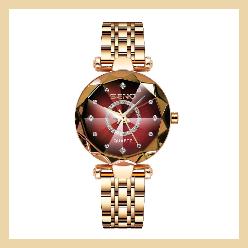 💖Montre pour femme Starry en acier inoxydable🎁