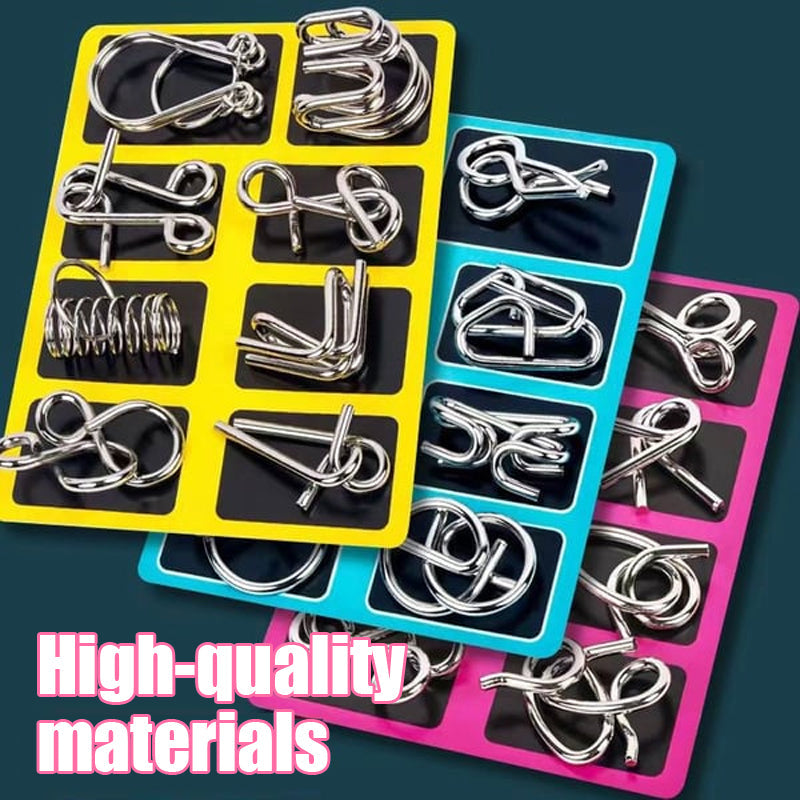 Jeu de déverrouillage intelligent de la serrure Luban à neuf liens