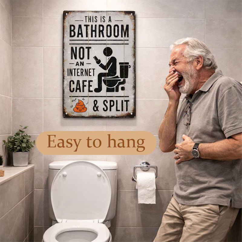 🚽 Tämä on kylpyhuone, ei nettikahvila