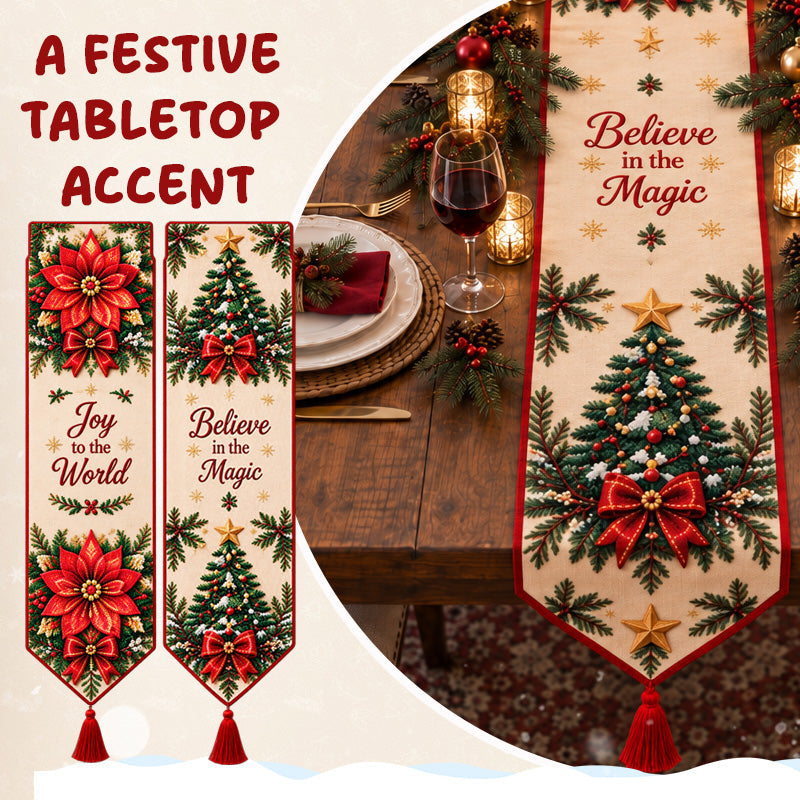 ✨ Kit de bricolage pour réaliser un chemin de table de Noël en peinture diamant