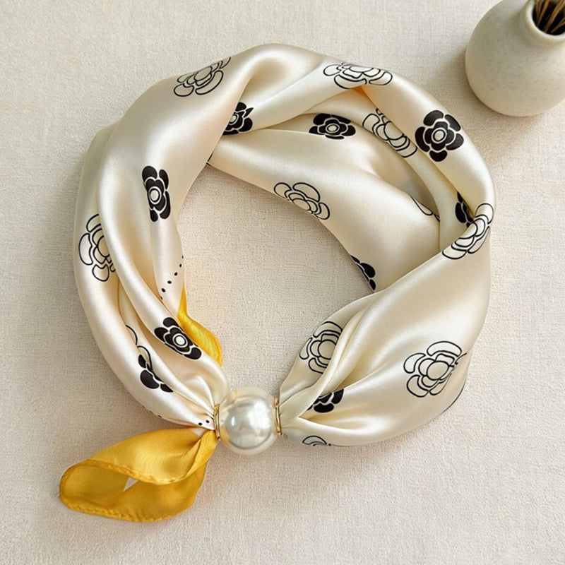 🤍 Collier avec rangée de perles et fermoir magnétique – Fermoir magnétique, prêt en quelques secondes !✨📦