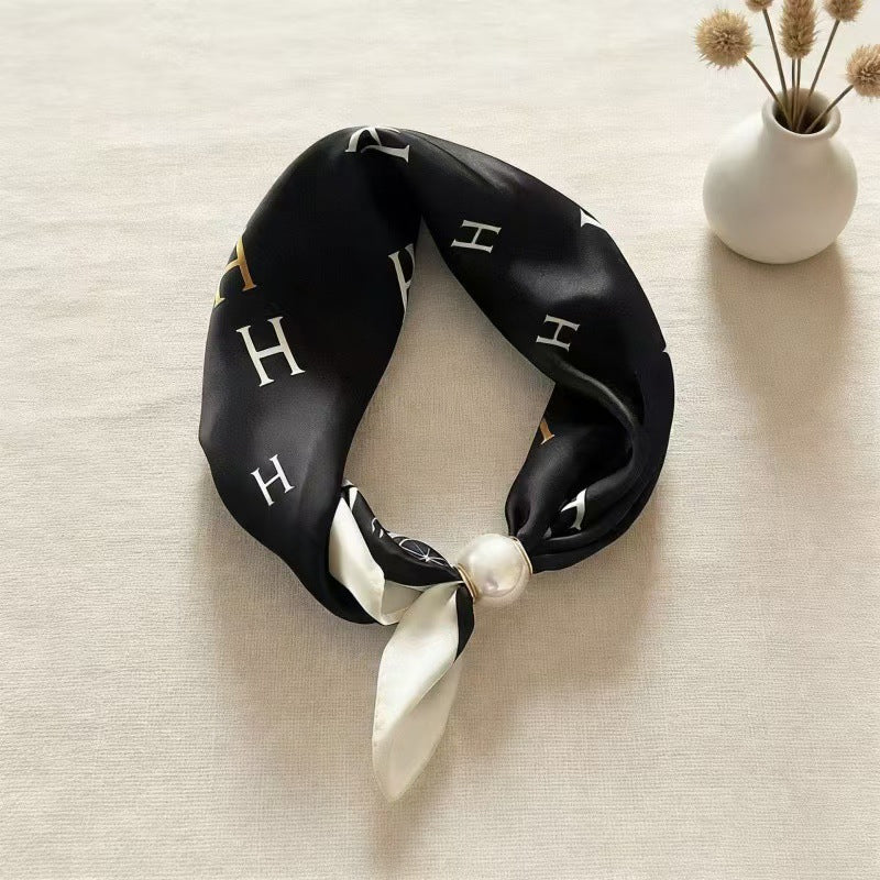 🤍 Collier avec rangée de perles et fermoir magnétique – Fermoir magnétique, prêt en quelques secondes !✨📦