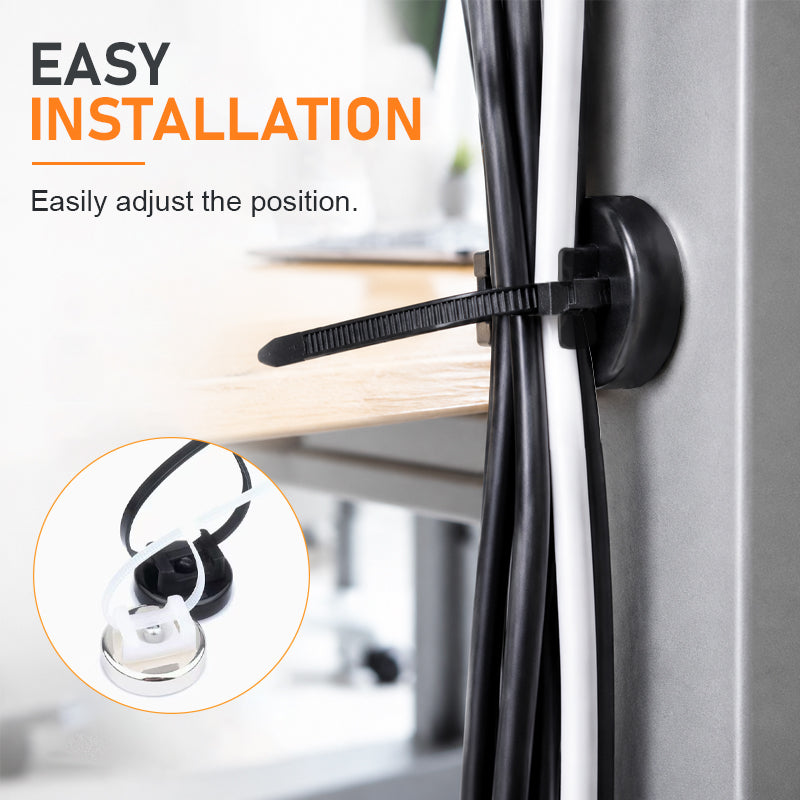 🧲 Support magnétique compact de 16 mm pour attaches de câbles