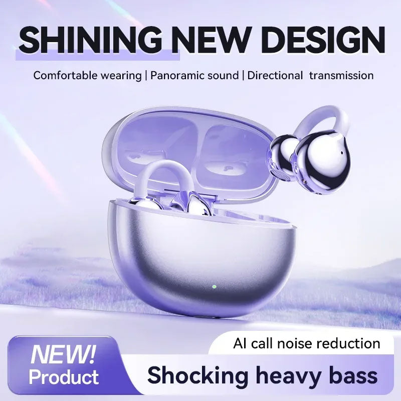 Casque Bluetooth avec clip d'oreille