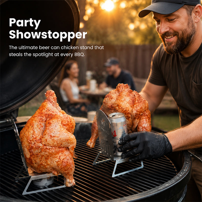 Chaise « Poulet rôti à la canette de bière »