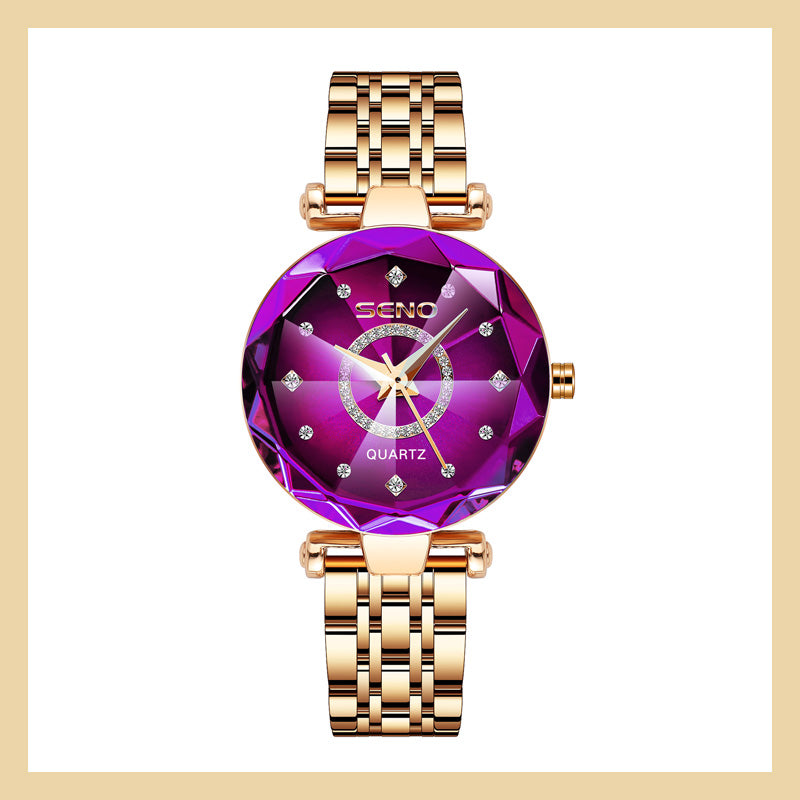 💖Montre pour femme Starry en acier inoxydable🎁