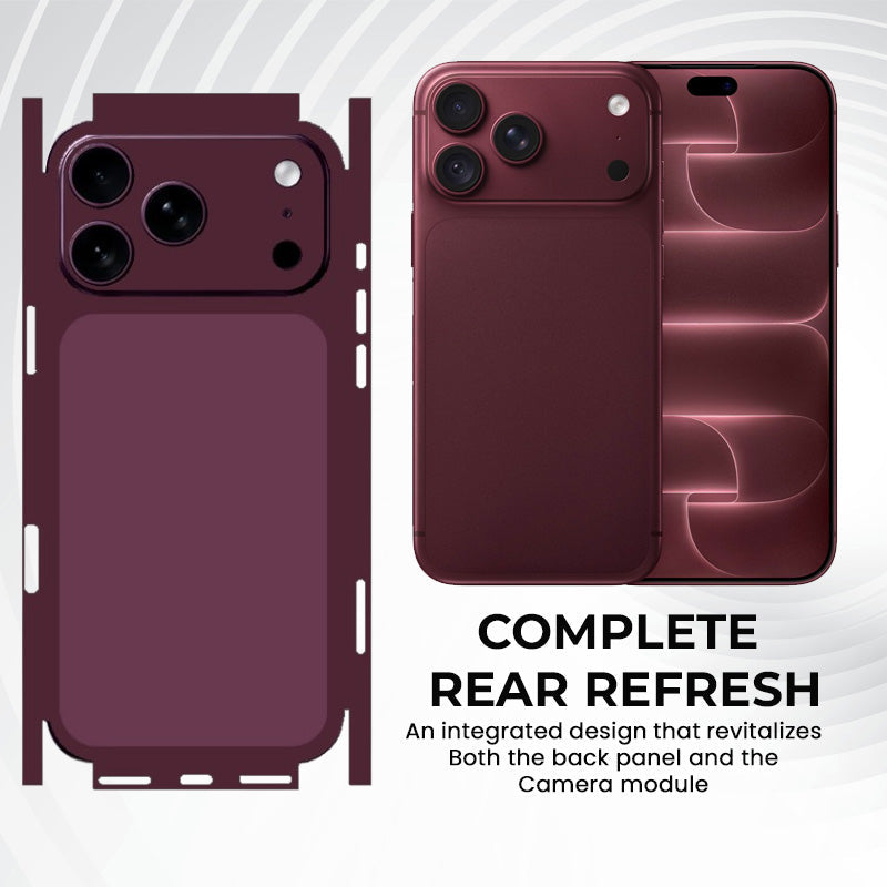 Coque arrière de nouvelle génération pour téléphone — Zone de l'appareil photo haut de gamme et refonte de la face arrière