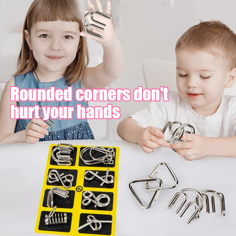 Jeu de déverrouillage intelligent de la serrure Luban à neuf liens