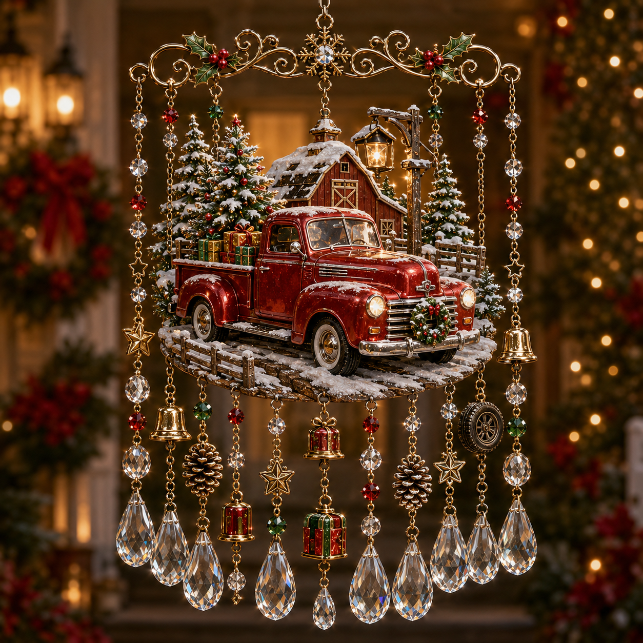 🎁DERNIER JOUR — OFFRE À DURÉE LIMITÉE : 49 % DE RÉDUCTION ! Carillon éolien de Noël magique