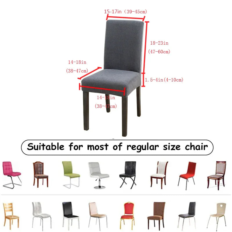 🪑Housses de chaise : redonnez instantanément un coup de jeune à une vieille chaise !