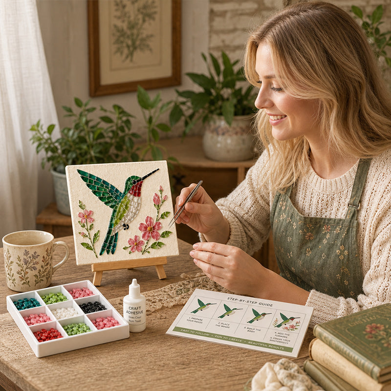 Kit de mosaïque « Arrosoir »