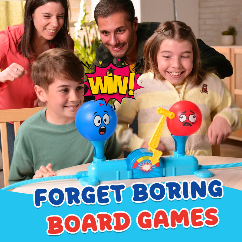 « Sit Inflate Pop ! » — Un jeu de société hilarant sur le thème d'une bataille de ballons