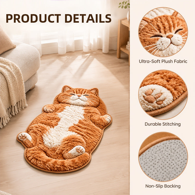 Tapis de sol en forme de chat