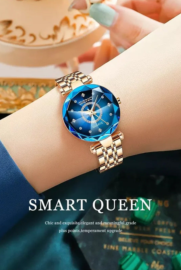 💖Montre pour femme Starry en acier inoxydable🎁