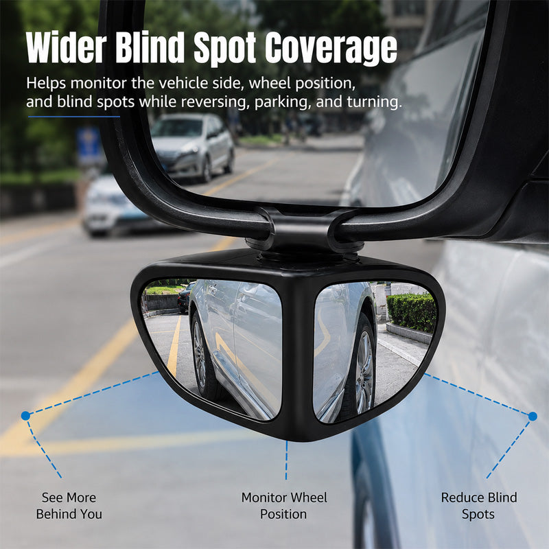 🚗 Rétroviseur grand angle à 360° pour angle mort