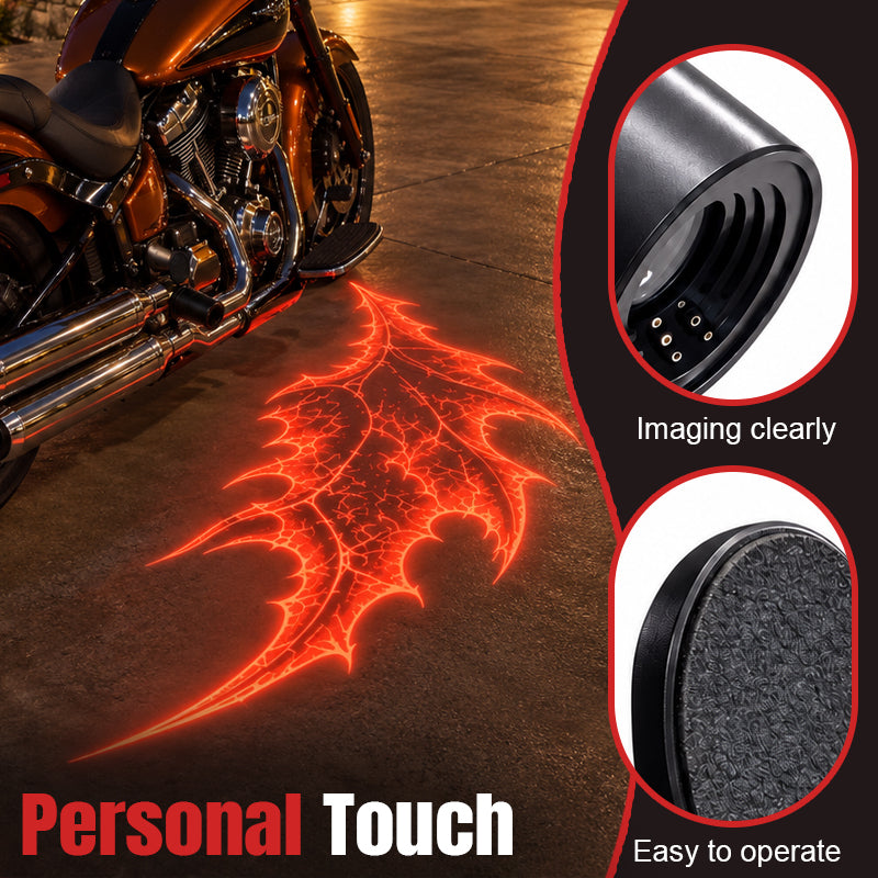 Projecteurs au sol « Devil Wing » pour moto
