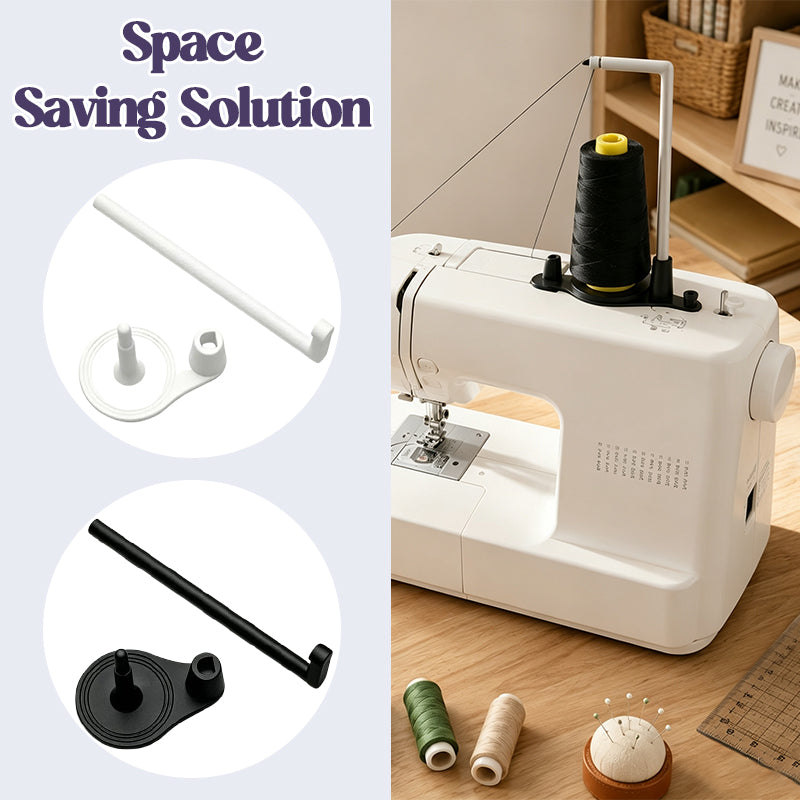 Support de bobine supérieur pour machine à coudre – Support vertical pour grandes bobines